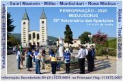 PEREGRINAO MEDJUGORJE/FRANA - JUNHO 2020