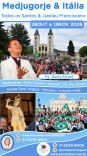 Peregrina��o Medjugorje e Italia - outubro 2026